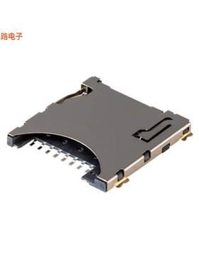 MSD-12-A -原装[CONN MICROSD CARD R/A SMDmicroSD