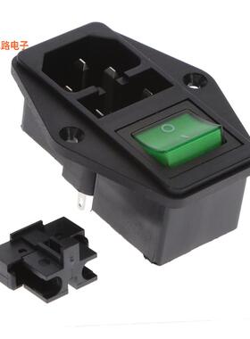 4304.6089 -原装[PWR ENT MOD RCPT IEC320-C14 PNLIEC 320-C14