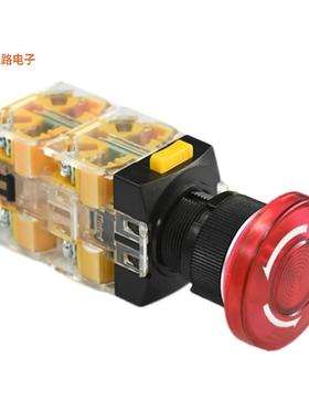 NF25-BER1AR22 -[全新SWITCH ESTOP TWIST RESET 6A 250V]