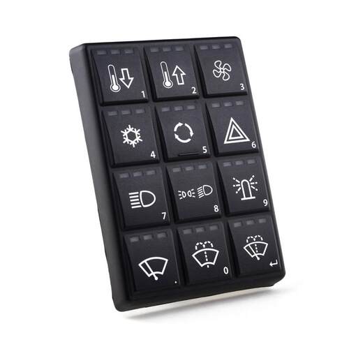 3K206-2RN3AG -[全新SWITCH KEYPAD 6KEY ILLUM]