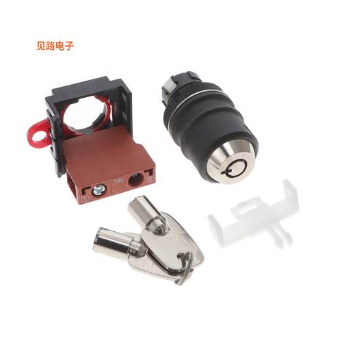 A22TK-2RL-01-K26 -[全新SWITCH KEYLCK 2POS SPST 10A 110V]
