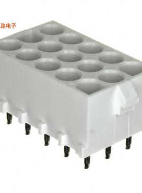350837-1 -[全新CONN HDR 15POS 0.25 TIN PCB]