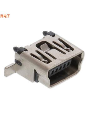 全新MUSB-B5-S-VT-TSMT-CS1-10-PP-T/R -[原装USB - mini B]