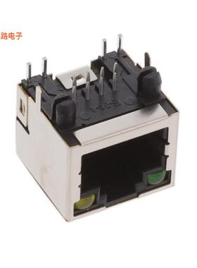 MTJ-88ARX1-FSM-PG-LH -[全新RJ45 MODULAR JACK, SHIELD