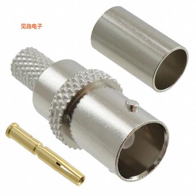 5-1634514-1 -原装[CONN BNC JACK STR 75 OHM CRIMPBNC