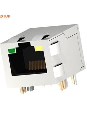 SCNRJ-1010GGMSEGY-073GSORTH -原装[CONN JACK 1PORT PCBRJ45