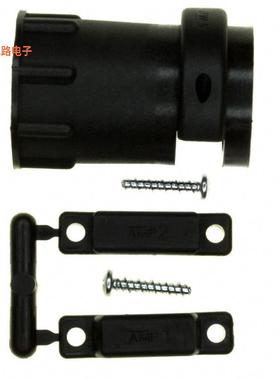 182661-1 -原装[CONN BCKSH W/CLMP SZ17 15/16-20底壳，电缆夹