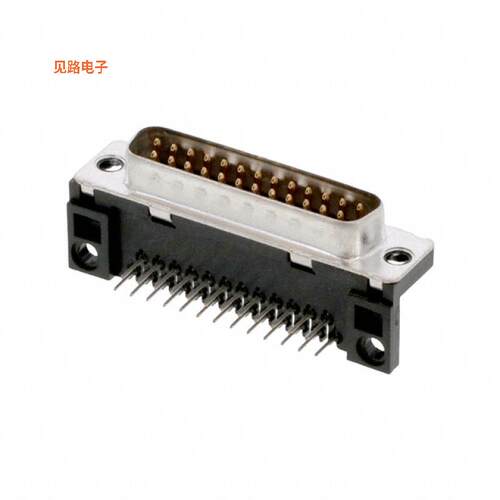 D25P13B4PA00LF -[全新CONN D-SUB PLUG 25POS R/A SOLD