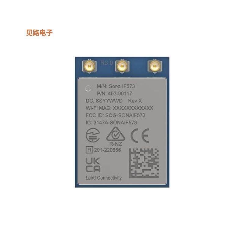 453-00117R -[全新RF TXRX MOD BT I CHIP MHF4 SMD]