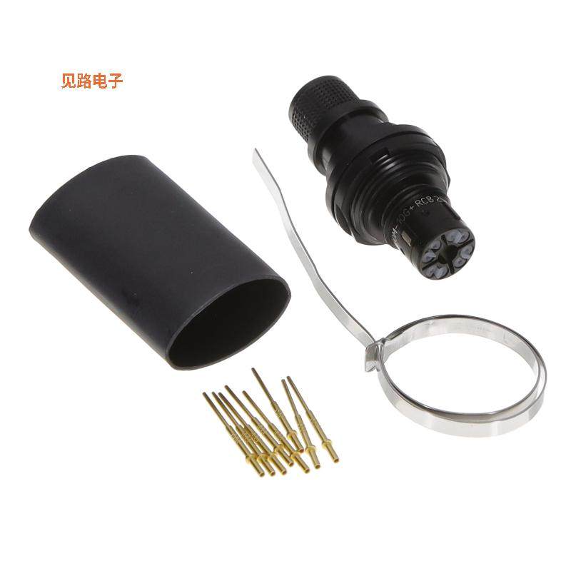 UCOM10G+RCB -[全新CONN RCPT FMALE 8POS GOLD CRIMP]