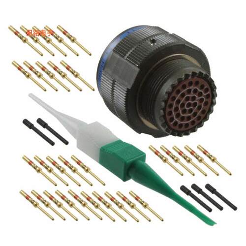 D38999/26WD35PN -[全新CONN PLUG MALE 37POS GOLD CRIMP]