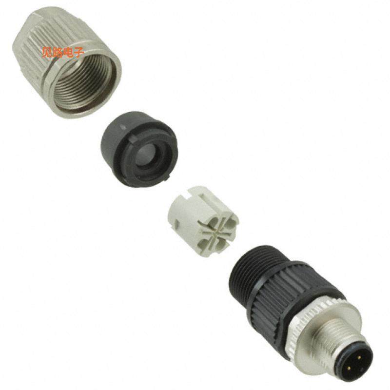 21032121305 -原装[CONN PLUG MALE 4POS GOLD IDC插头，公引脚