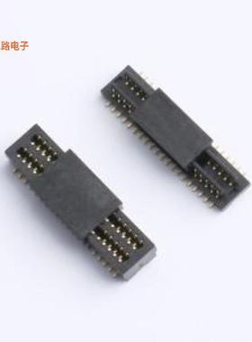 XDBM/F-0840-2*20PIN -[原装板对板与背板SMD,P=0.8mm