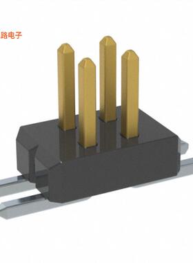 FTM-102-02-F-DV -原装[CONN HEADER SMD 4POS 1MM针座，可切割