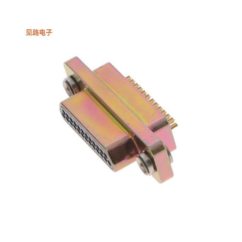 MDM-25PSF -原装[CONN MICRO-D PLUG 25POS PNL MNTD 型，微型 D