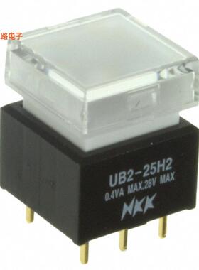 UB225SKG036B-3JB -原装[SWITCH PUSH DPDT 0.4VA 28V通孔