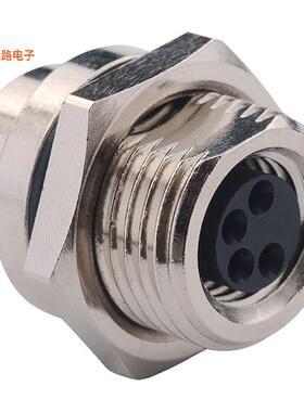 855-004-203R004 -[全新CONN PLUG FMALE 4P GOLD SLDR CUP]