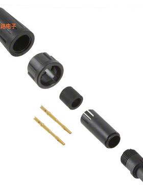 EN2C2F20G2 -原装[CONN PLUG FMALE 2POS GOLD CRIMP插头，母插口