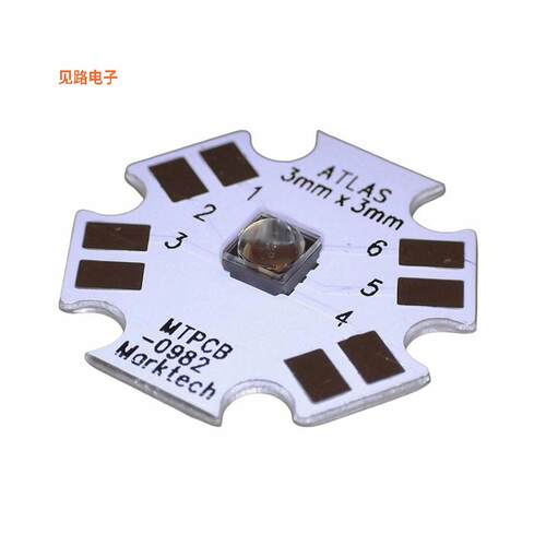 MTSM340UV-D3065S -[全新340NM SMD 65 DEGREE DOME LENS ON]