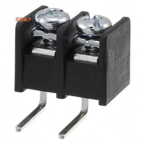 4DB-R108-02 -[全新CONN BARRIER STRIP 2CIRC 0.325