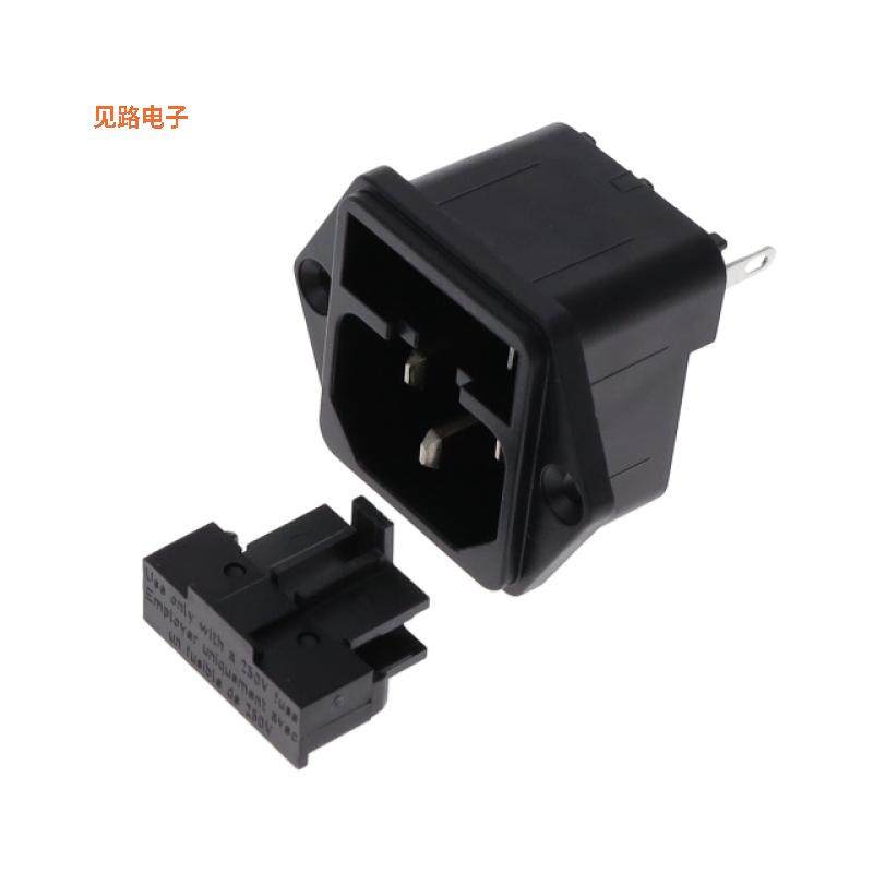 4304.6010 -原装[PWR ENT MOD RCPT IEC320-C14 PNLIEC 320-C14