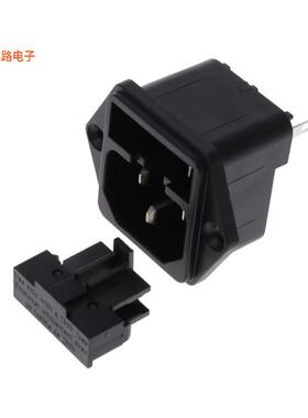 4304.6010 -原装[PWR ENT MOD RCPT IEC320-C14 PNLIEC 320-C14