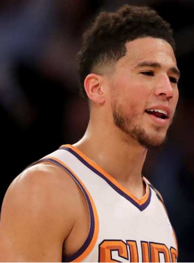 德文布克1号球衣城市版Booker篮球服美式运动上衣背心篮球裤短裤