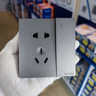 粤奇胜开关插座套装86型暗装带5五孔usb家用墙壁电源插座多孔面板