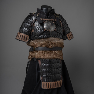 [百守卫]宋 明甲胄 真人可穿 影视道具 汉服 两档甲 士兵 步卒甲