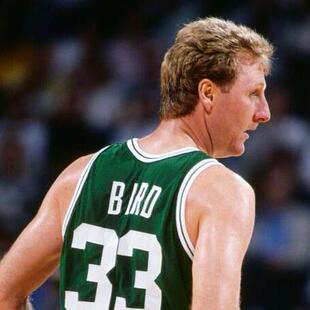 美版名宿33号大鸟拉里伯德球衣复古男女背心SW热压篮球服上衣球裤