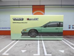 Tarmac TW绿色1:64跑车模型Silvia S13 Vertex改装道奇 合金车模