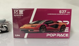 拓意poprace1:64仿真兰博基尼合金汽车模型康塔什模型包邮