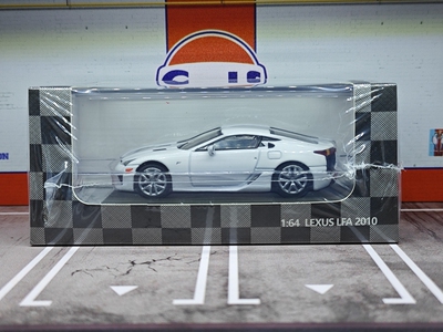 DCT 1:64 雷克萨斯LFA跑车  仿真合金汽车模型小汽车包邮