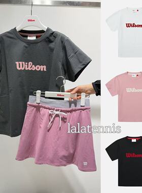 韩国直邮｜Wilson网球服女士大logo速干透气短袖T恤｜26春夏款