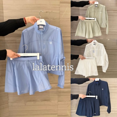 韩代爆款｜SergioTacchini女士轻量防晒梭织短款外套裤裙｜25春夏