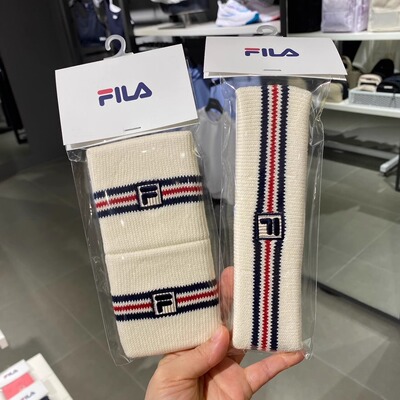 韩国直邮｜韩国FL网球系列复古款头带护腕套装｜持续更新