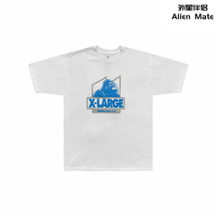 外星伴侣Heather Grey Wall XLarge Hgw联名人猿字母LOGO短袖T恤