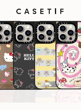 CASE联名HelloKitty斑点狗凯蒂猫适用于iPhone17promax手机壳苹果16pro可爱15百搭14时尚13防摔12磁吸Magsafe
