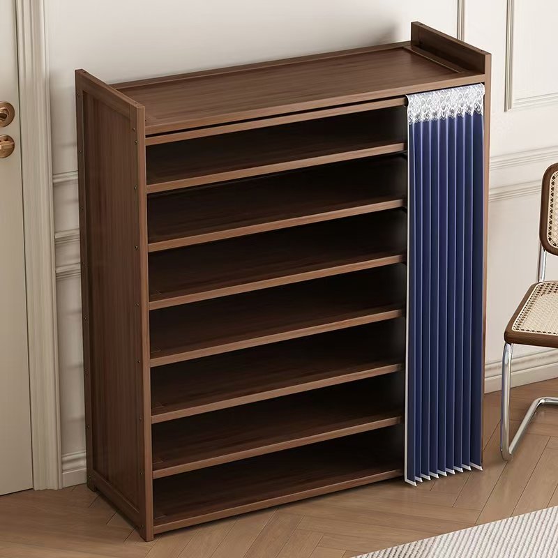 鞋架子多层家用门口简易防尘省空间收纳分层隔板出租屋入户门鞋柜