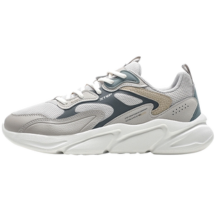 特步男鞋春季透气2026新款网面软底休闲板鞋正品轻便运动鞋子男款