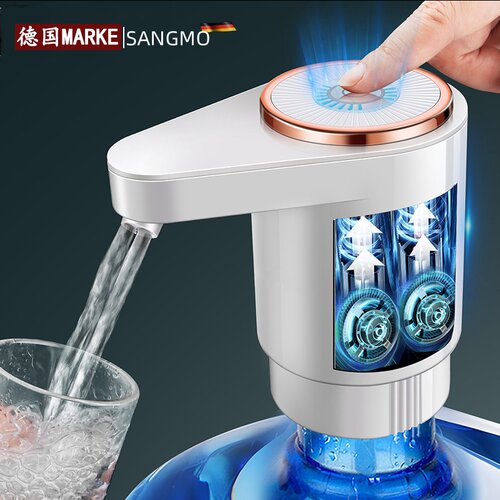 德国桶装水抽水器电动压水器矿泉水饮水机上水泵吸水出水取水神器