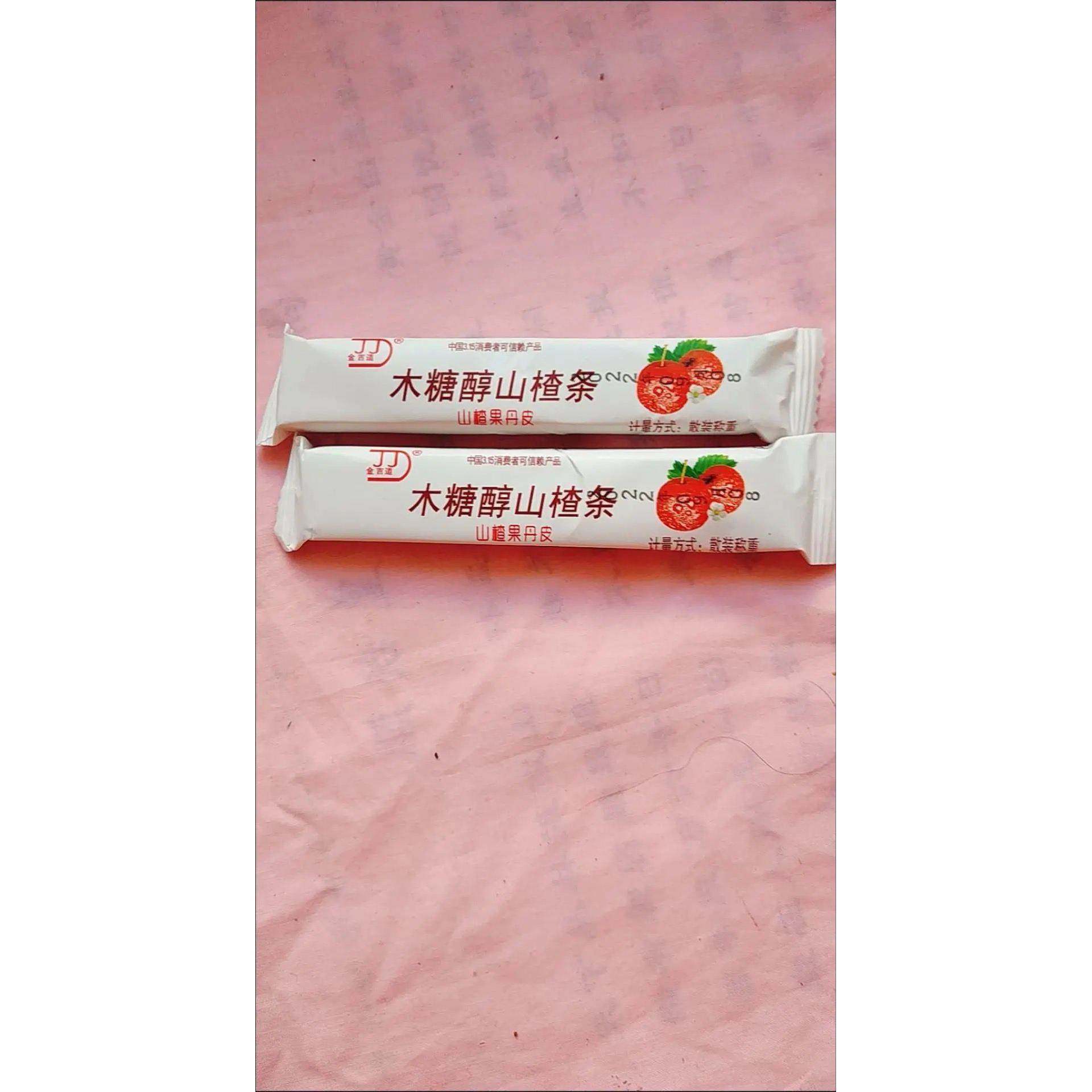 金吉道木糖醇山楂果丹皮山楂条山楂零食卷糕含麦芽糖无白砂糖