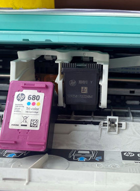 惠普HP DeskJet 3638(F5S46B) 多功能一体打印机原装680墨盒黑彩