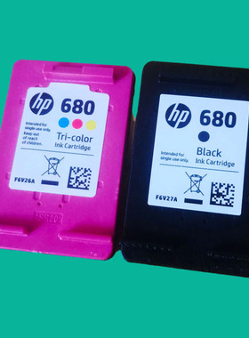 原装惠普HP deskjet 2677(Y5Z04B)喷墨打印机680墨盒墨水黑色彩色