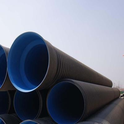 HDPE波纹管pe双壁波纹排水排污管200-800波纹管规格齐全