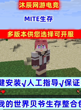 我的世界MITE贝爷生存整合包懒人包PC电脑游戏振金极难版娱乐版