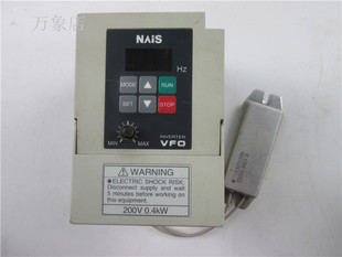 Panasoni 变频器 VF0 BFV00042GK 0.4KW 220V 实物拍摄
