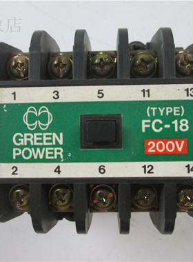 MatsuShita FC-18 交流接触器继电器 FC18-3A2B-AC 200V 实物拍摄