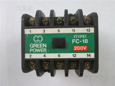 MatsuShita FC-18 交流接触器继电器 FC18-3A2B-AC 200V 实物拍摄