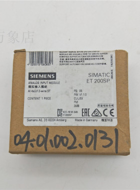 SIEMENS ET200SP 模拟输入模块 6ES7 134-6HD00-0BA1 实物拍摄